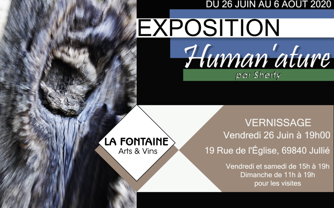 Sherfy expose « Human’ature » du 26 juin au 6 août 2020