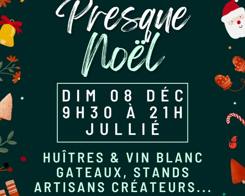 Dimanche 8 décembre : Presque Noël !